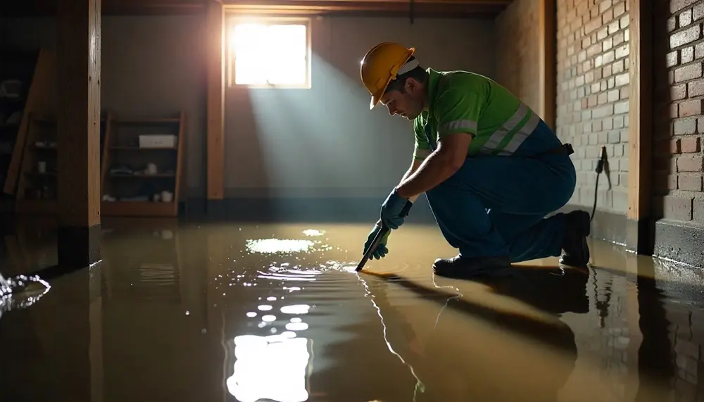 Professional water damage restoration services in Two Rivers, WI